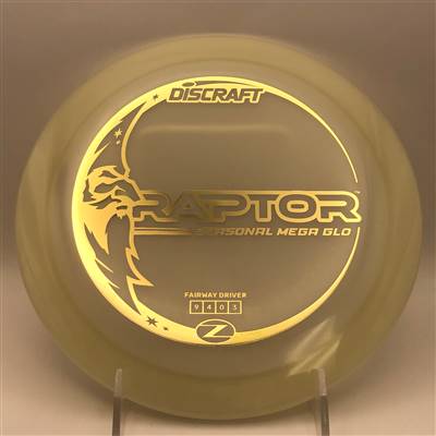 Discraft Seasonal Mega Glo Raptor 174.0g  - Glow in the Dark Raptor